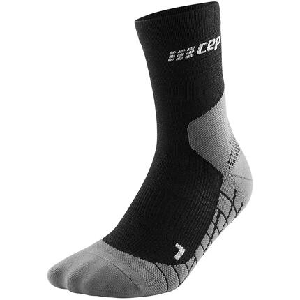 CEP Hiking Light Merino Mid-Cut Compressie - Zwart - Heren(45/48)