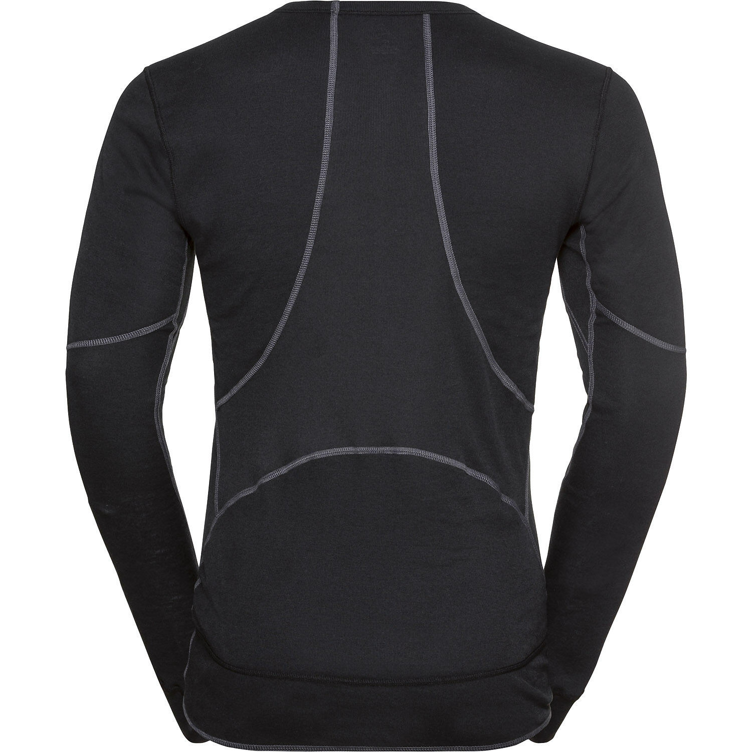 BL TOP CREW NECK L/S ACTIVE X WARM ECO - BLACK 2/7