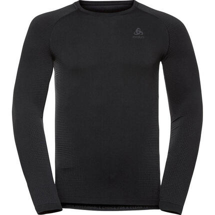 ODLO Performance Warm Bl Top thermische herenlongsleeve met ronde hals