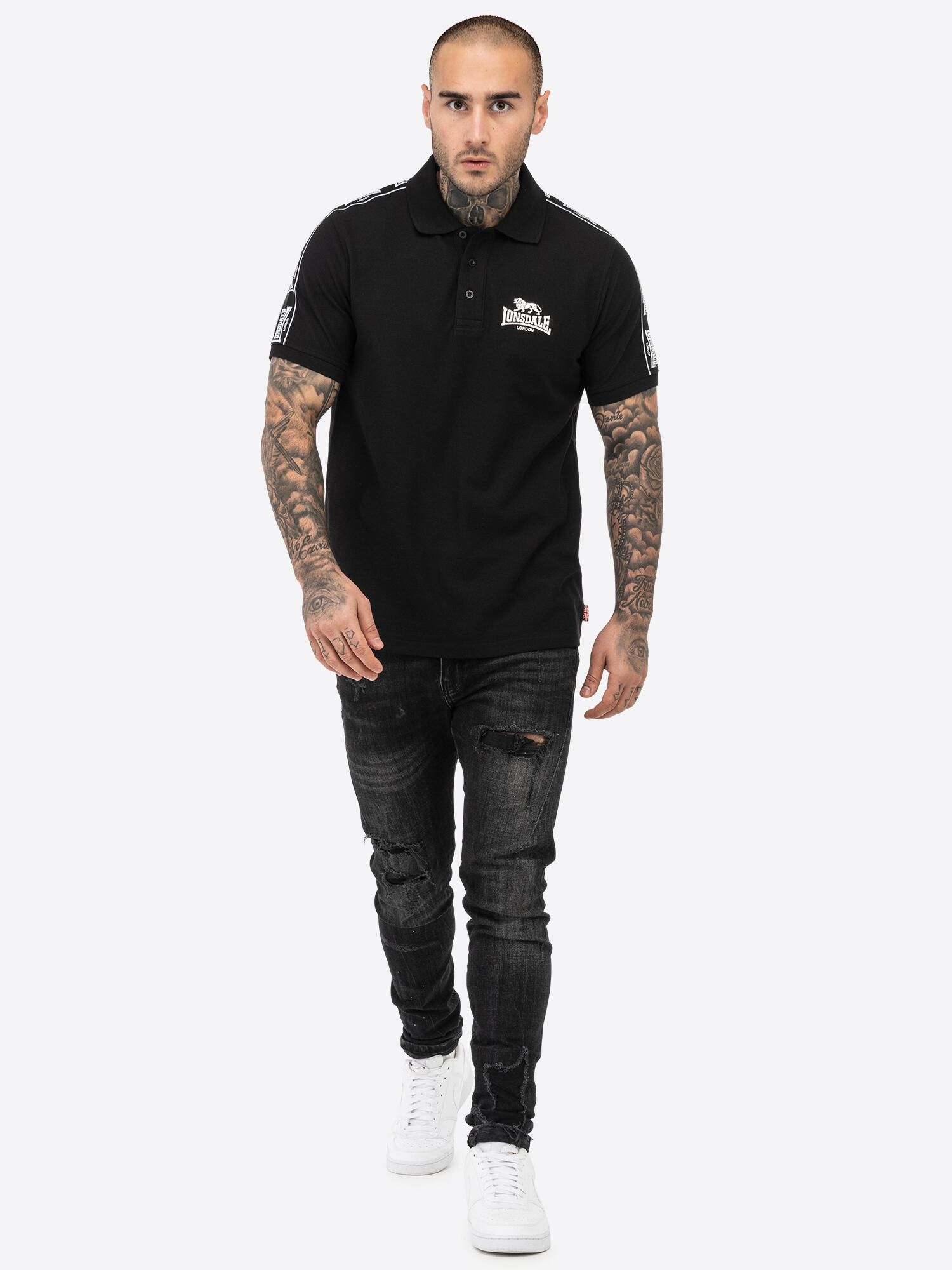 Regular fit polo Lonsdale Setter 3/5