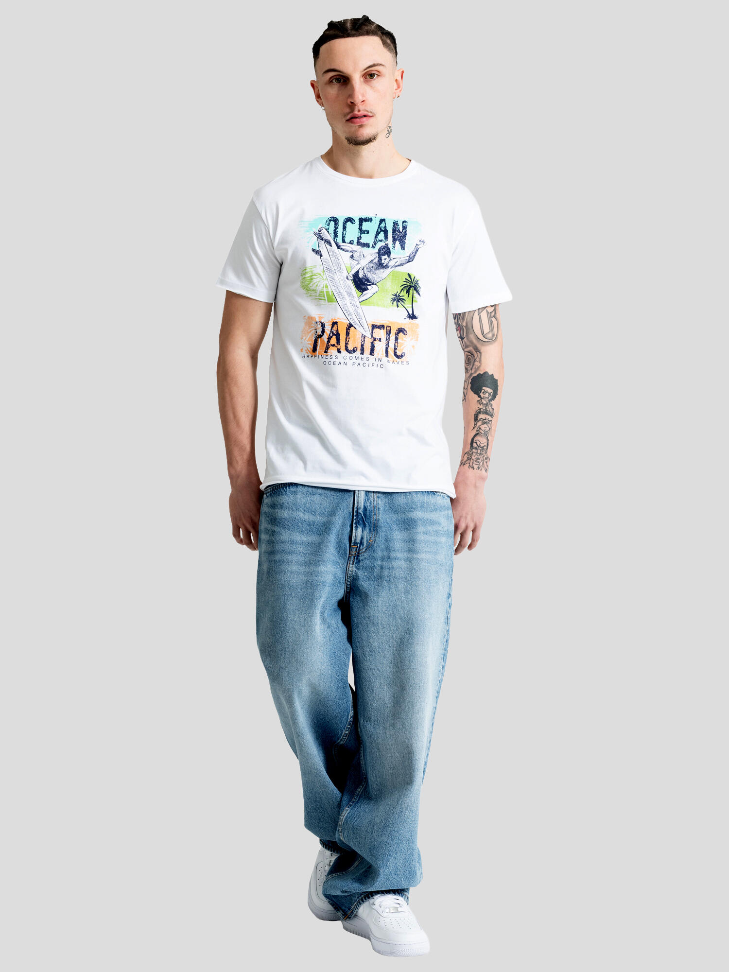 OCEAN PACIFIC Herren T-Shirt normale Passform BROULEE 3/6