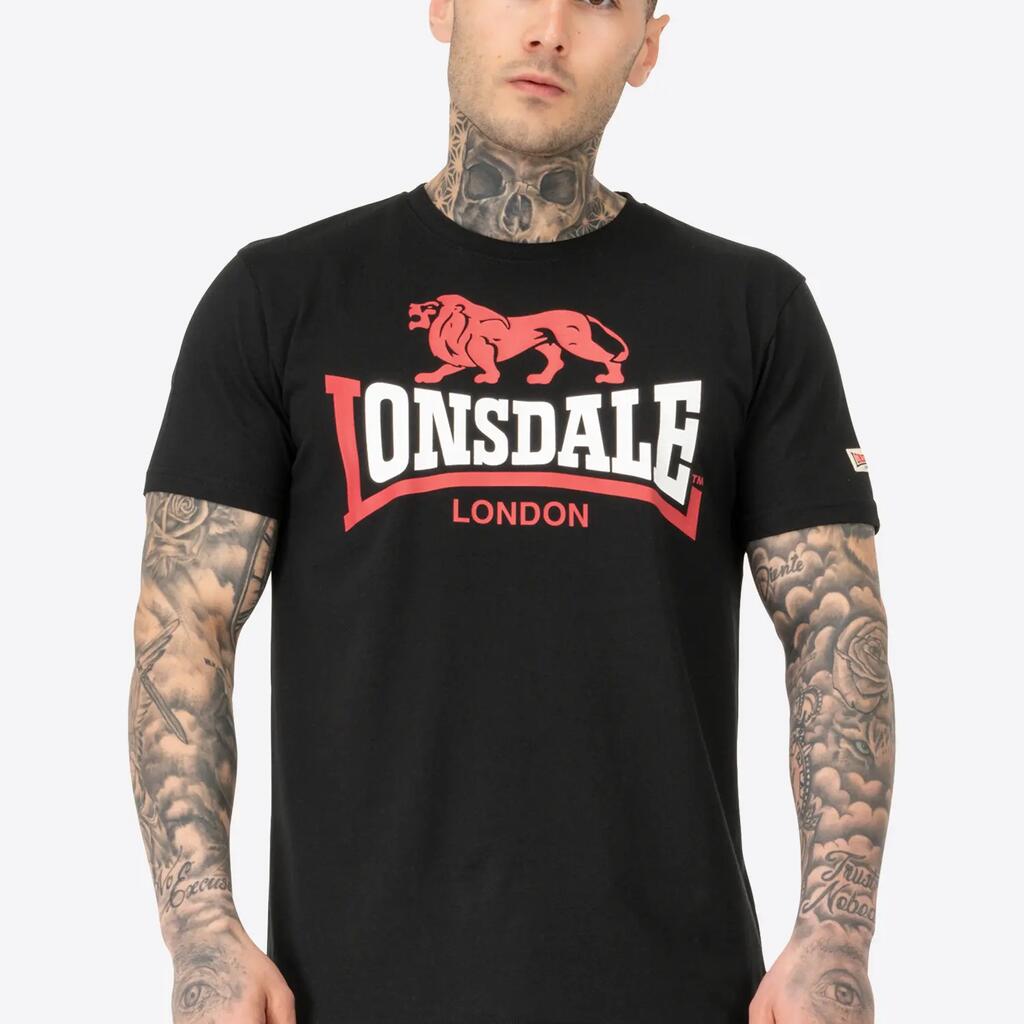 Classic cut T-shirt Lonsdale Lion Two Tone