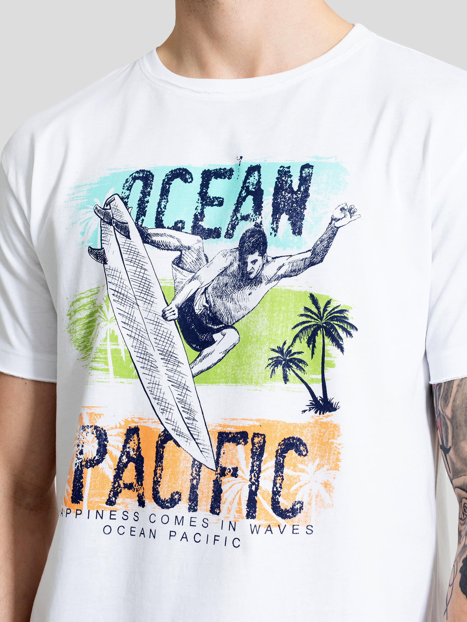 OCEAN PACIFIC Herren T-Shirt normale Passform BROULEE 6/6