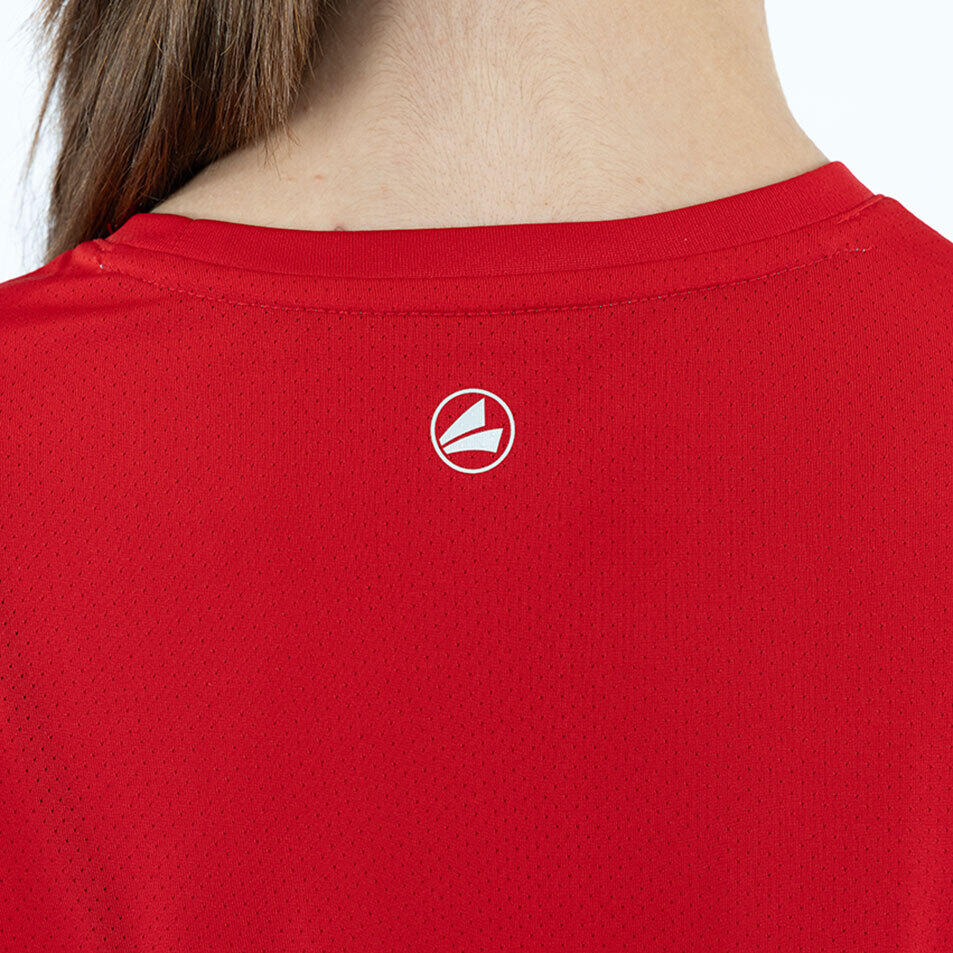 T-shirt manches longues homme Jako Longsleeve Run 2.0 rouge 4/5