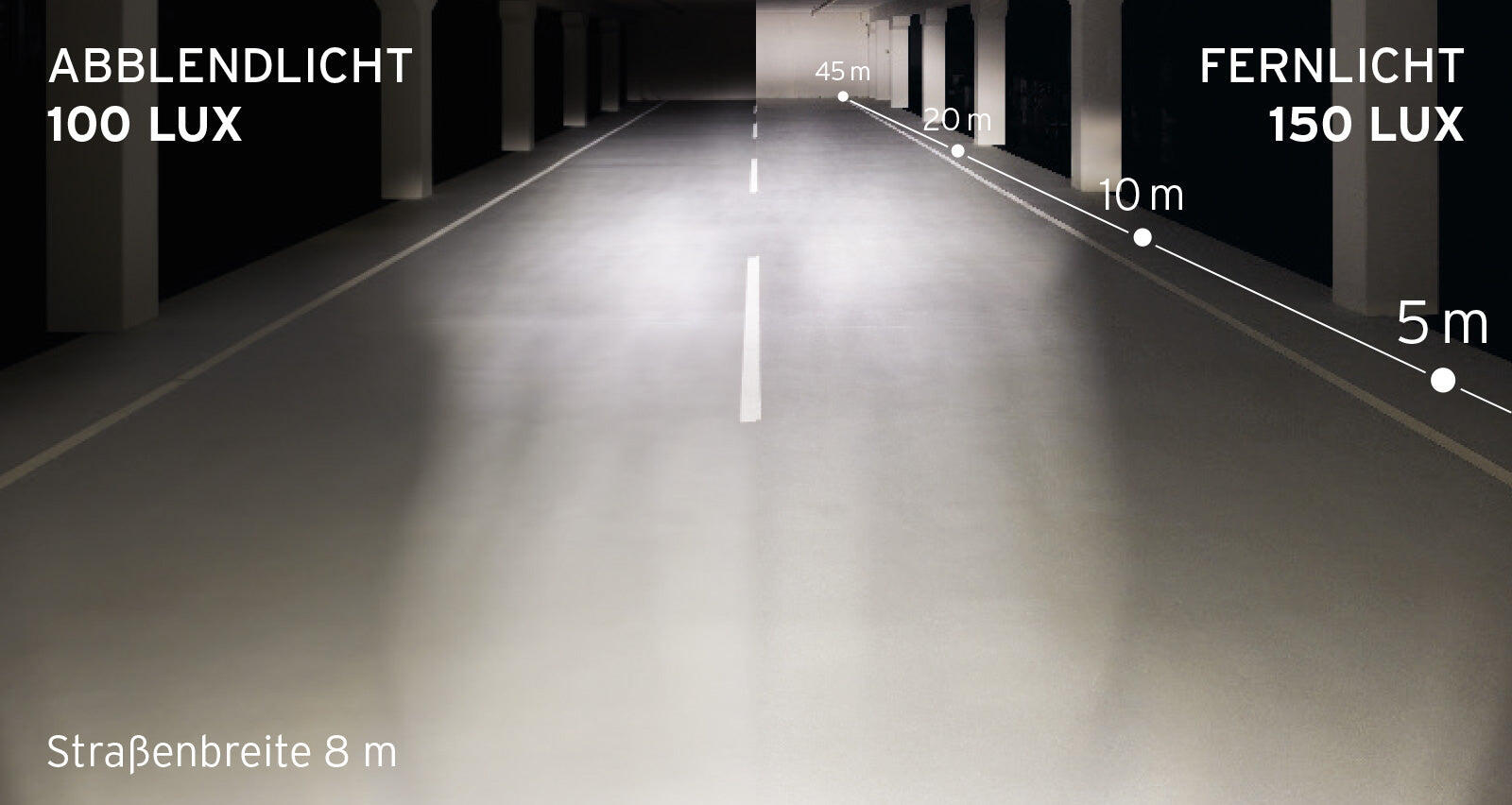 Luce anteriore per bicicletta IQ-XS-E 4/4