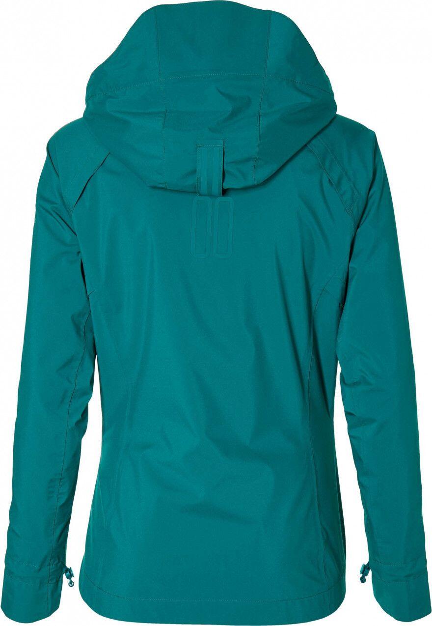 Basil Skane bicycle rain jacket women green 2/2