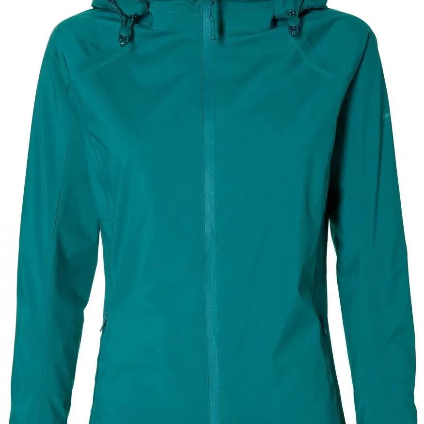 Basil Skane bicycle rain jacket women green