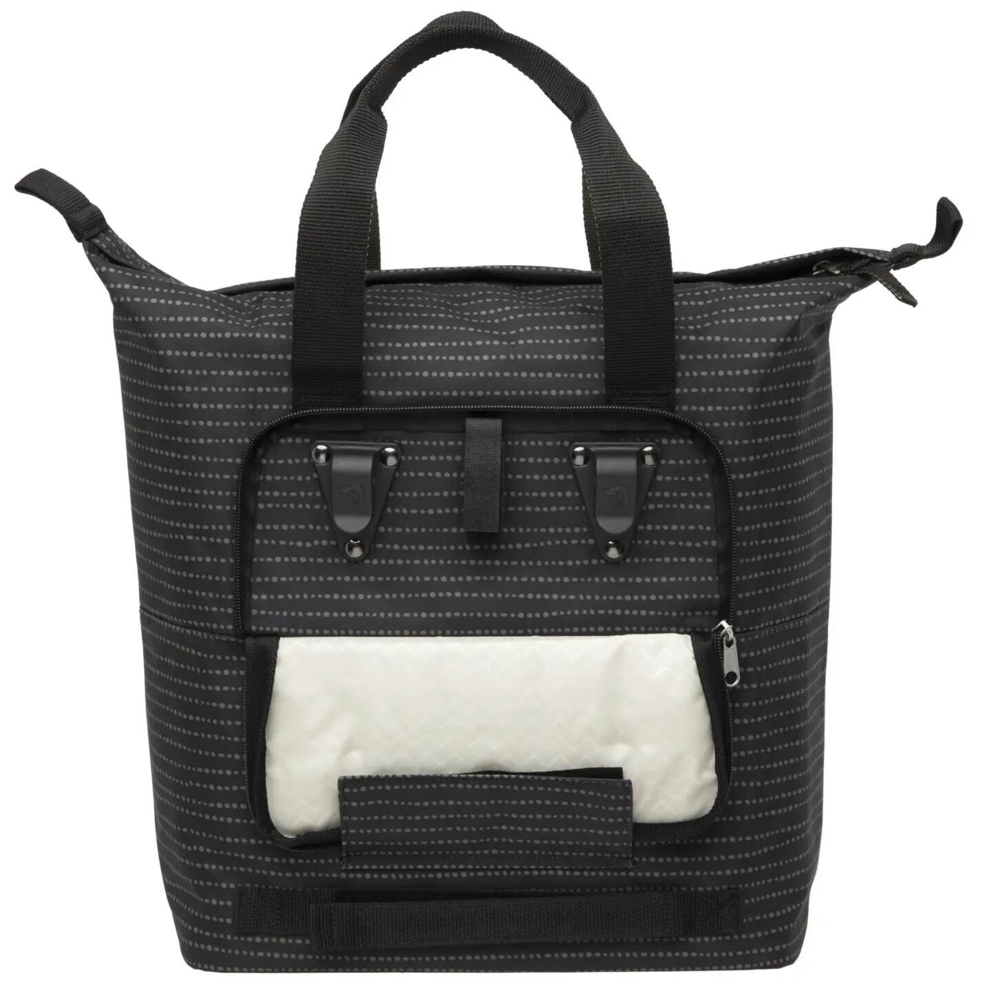 Fahrrad-Shoppertasche Kota Nomi, schwarz 3/4