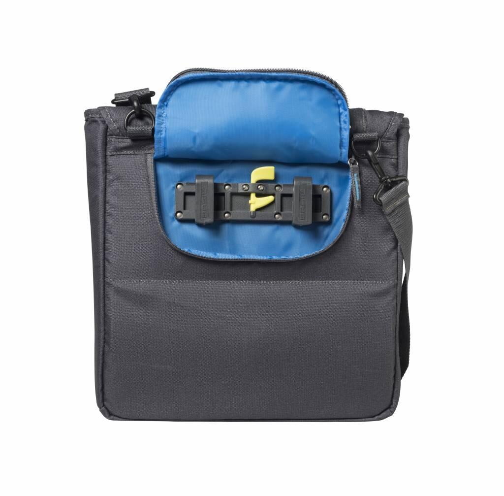 Basil Schultertasche Sport Design Comm. graphite,31x16x41cm,18ltr, m. Kordelv. 2/6
