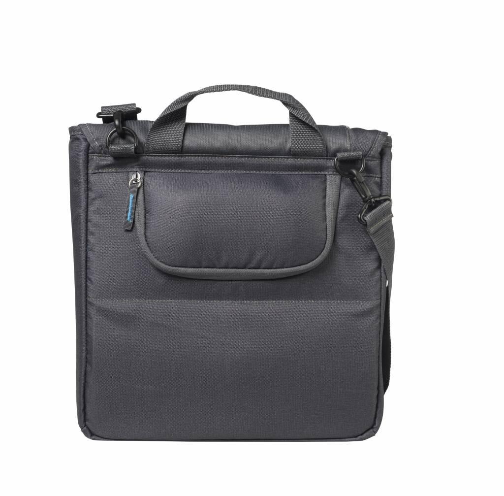 Basil Schultertasche Sport Design Comm. graphite,31x16x41cm,18ltr, m. Kordelv. 3/6