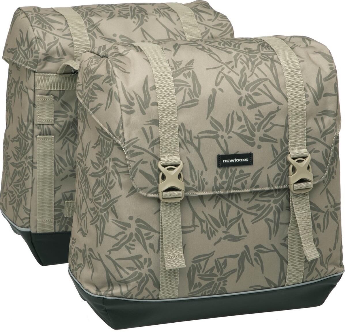 Borsa da bici doppia Alba Bamboo 2/4