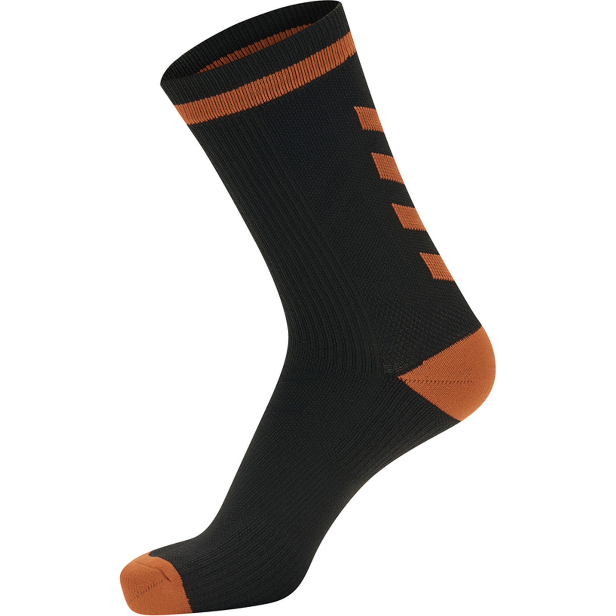 Hummel - Enfiler Low Socken Elite Indoor Multisport Adulte Hummel - Chaussettes - Noir|orange - Enfant - Decathlon