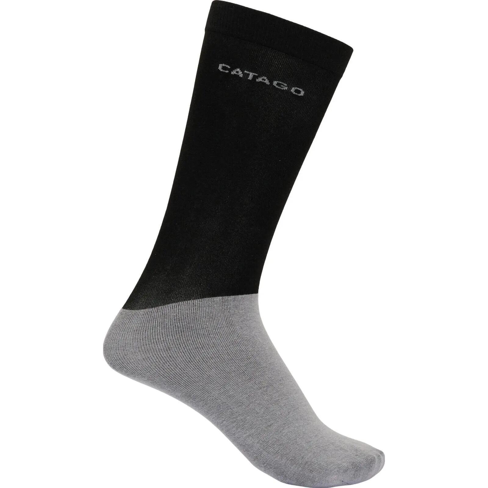 Chaussettes équitation long Catago Arty (x2) 1/4