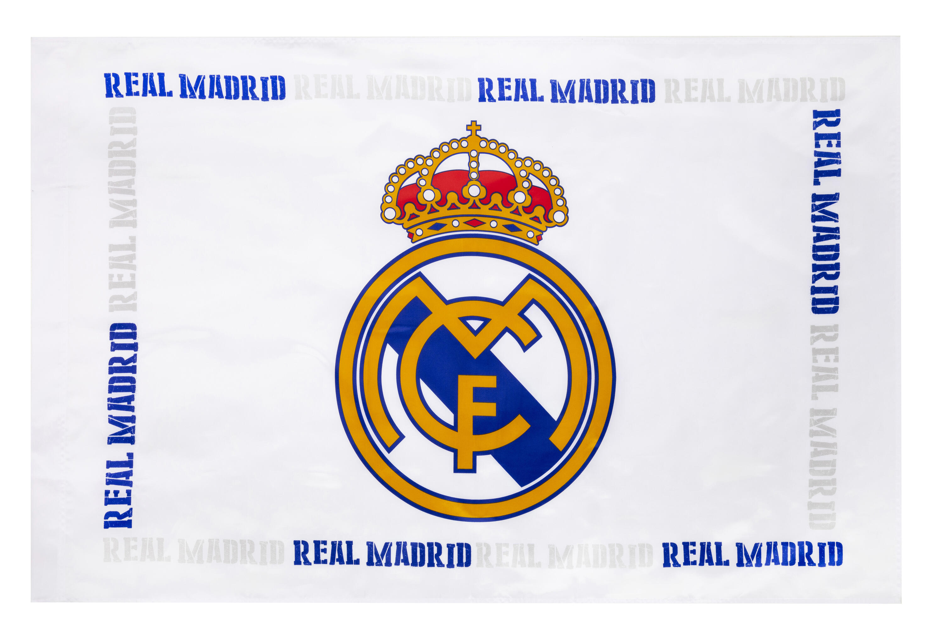 Drapeau REAL - Collection officielle Real Madrid - Football - 150 x 100 cm 1/2