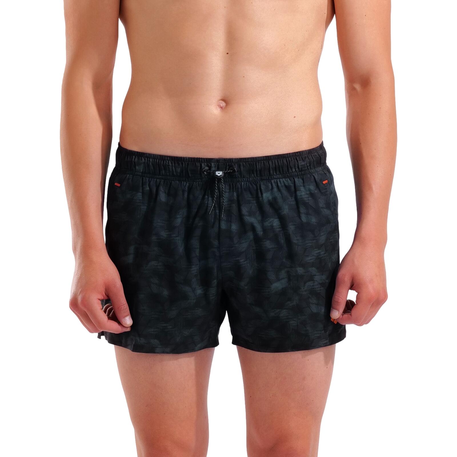 Badehose schnelltrocknend chlorbeständig Herren - Evo Beach X-Short Allover 3/7