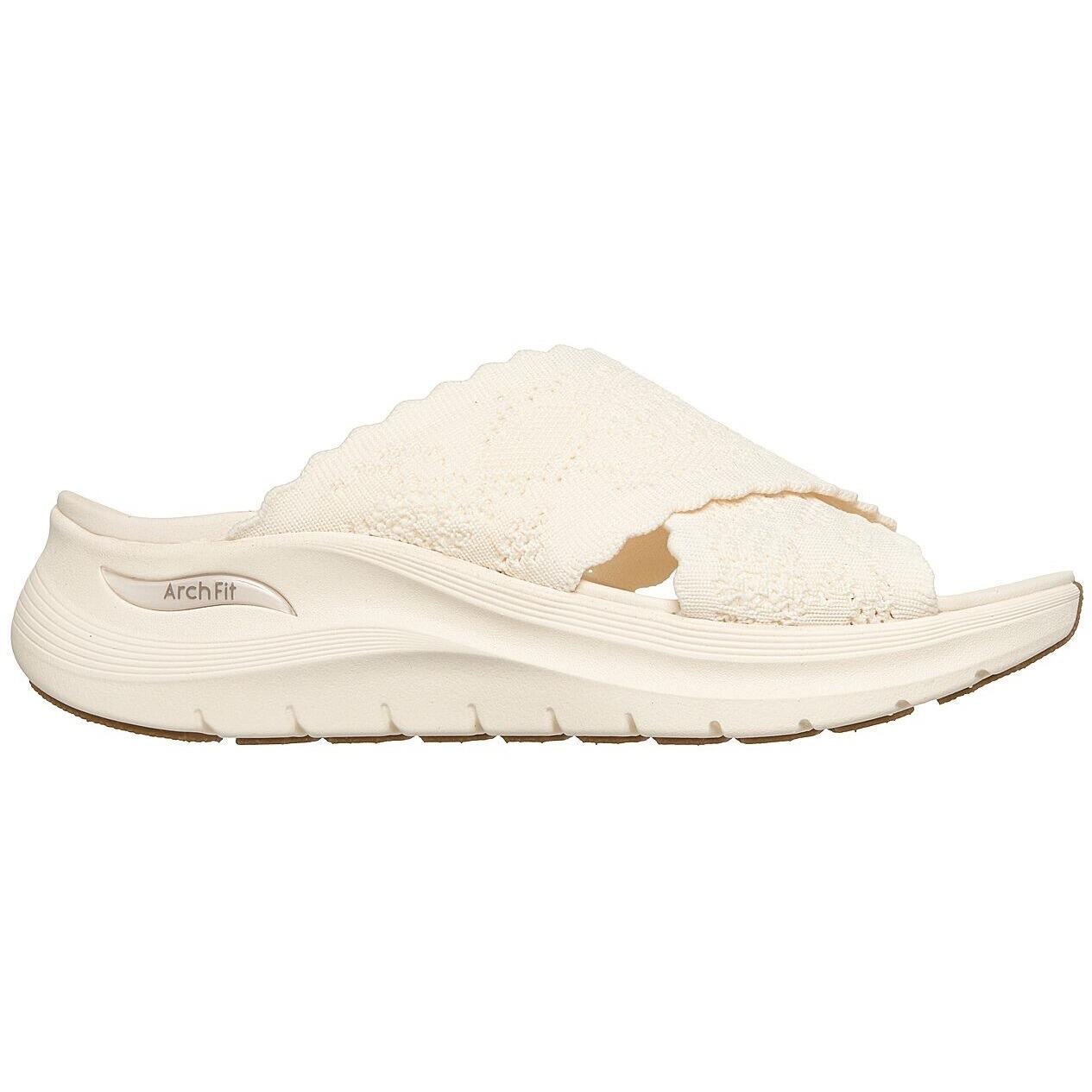 Ohrfeigen Skechers Arch Fit 2.0 Sandal-still The, Beige, Damen 3/5