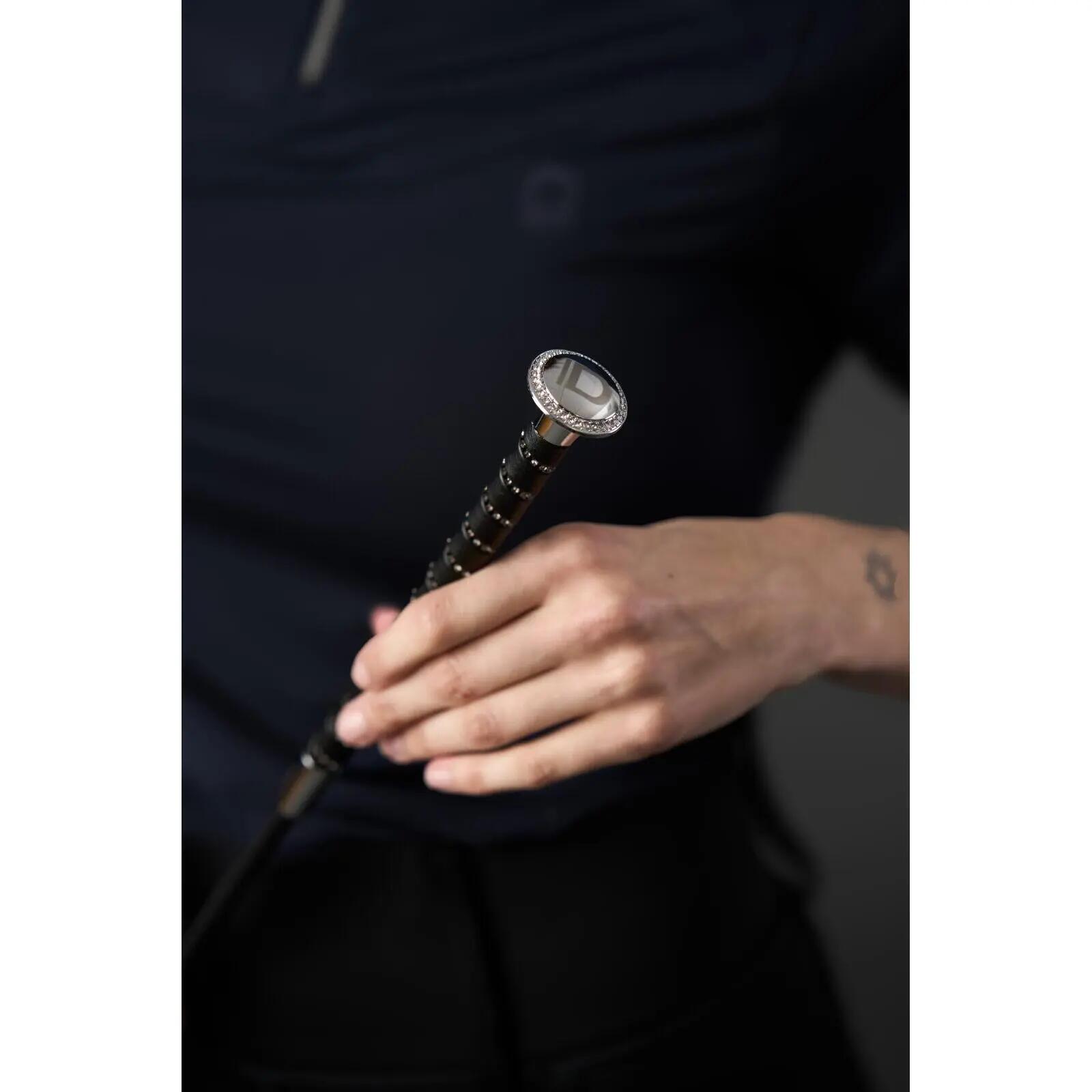 Dressage riding crop Equipage Rhinestone 3/4