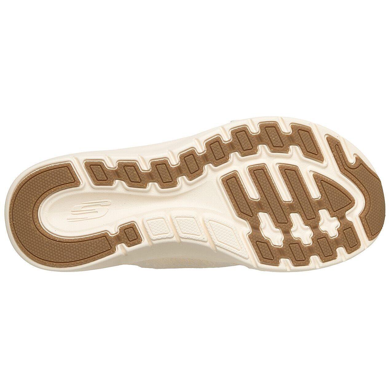 Ohrfeigen Skechers Arch Fit 2.0 Sandal-still The, Beige, Damen 4/5