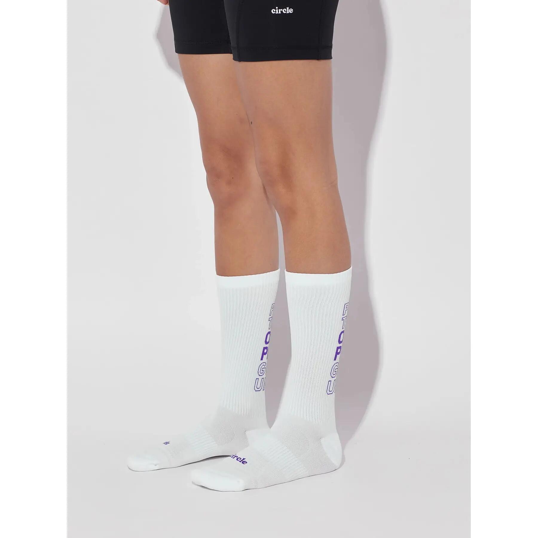 Meias Circle Sportswear Speedy High 2 3/3