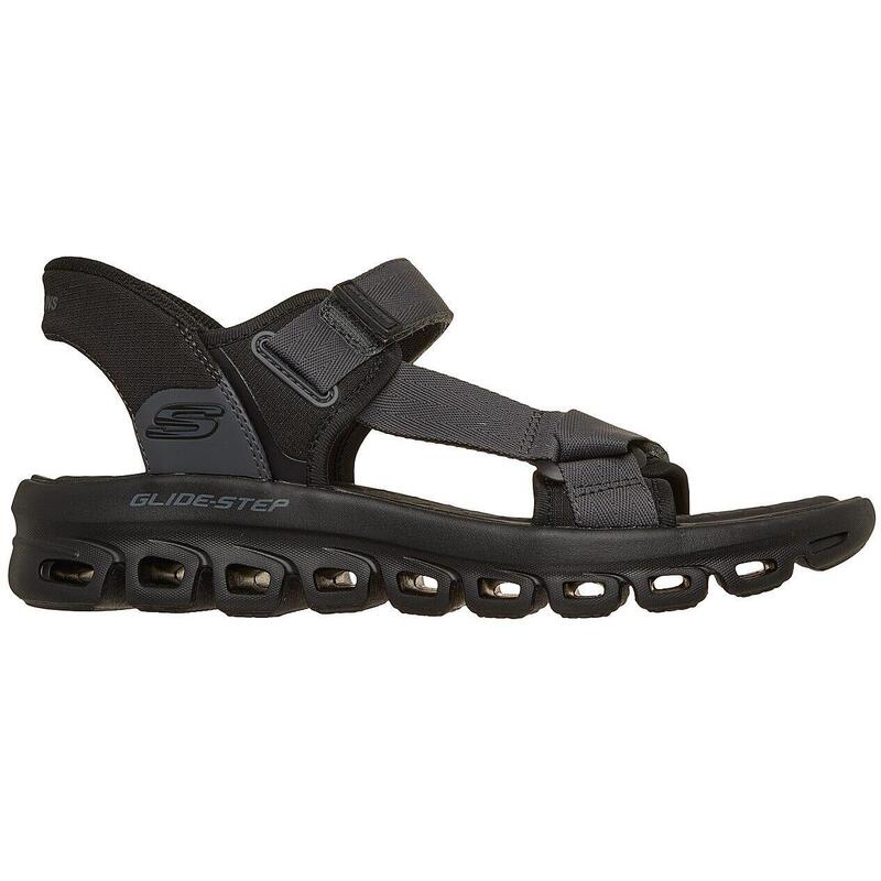 Sandale barbati Skechers Glide Step Sandal-dovah, Negru