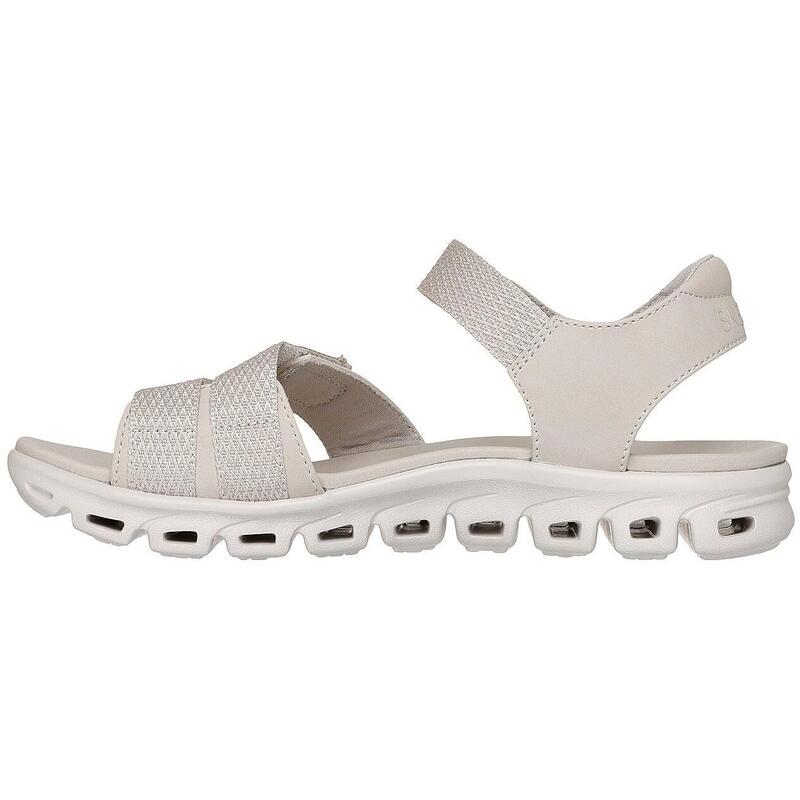 Sandale femei Skechers Glide-step Sandal-count On Me, Gri