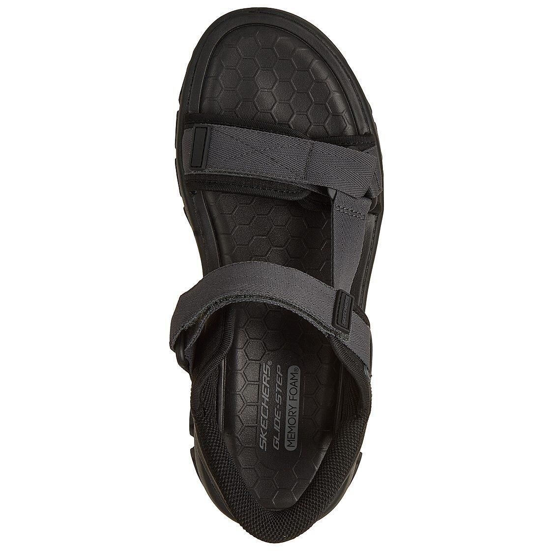 Sandalen Skechers Glide Step Sandal-dovah, Zwart, Mannen 2/5