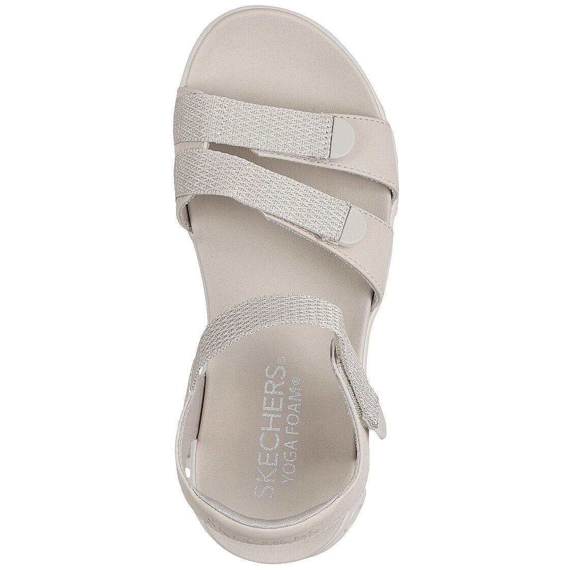 Sandalen Skechers Glide-step Sandal-count On Me, Grijs, Dames 2/5