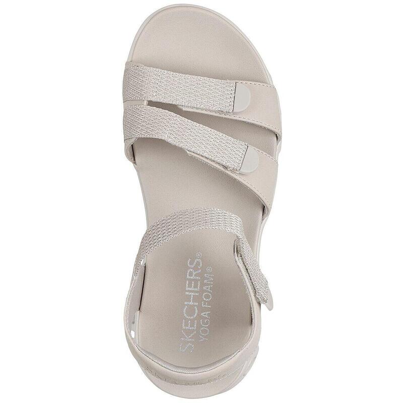 Sandale femei Skechers Glide-step Sandal-count On Me, Gri