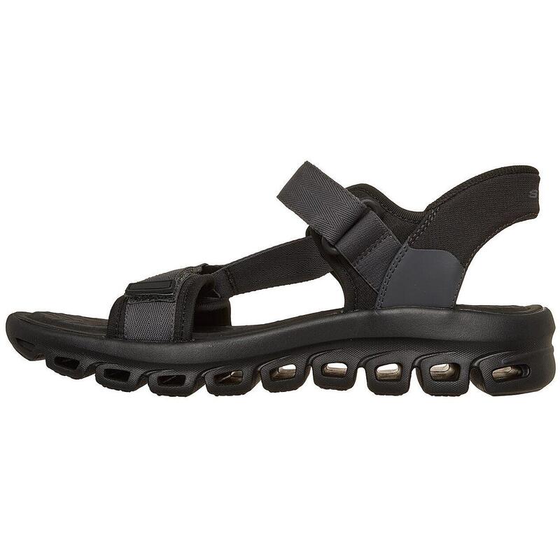 Sandale barbati Skechers Glide Step Sandal-dovah, Negru