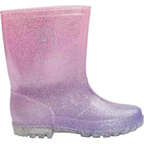Bottes d'équitation bébé fille Equipage Gradient