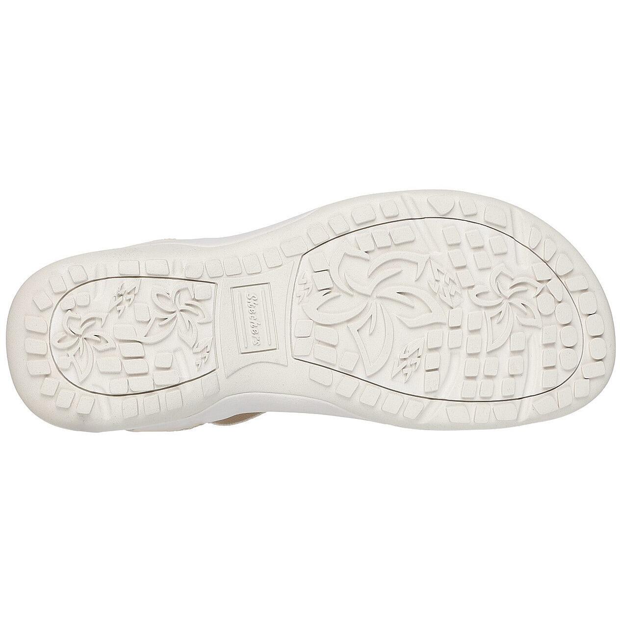 Sandalen Skechers Reggae Slim - Summer Sparkle, Beige, Dames 4/5