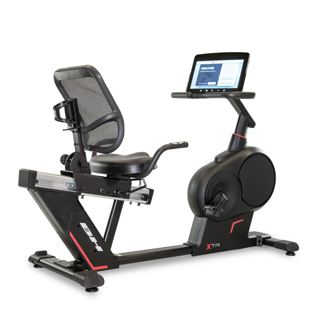 XTR Multimedia Recumbent Bike – Easy Access, 16” Screen
