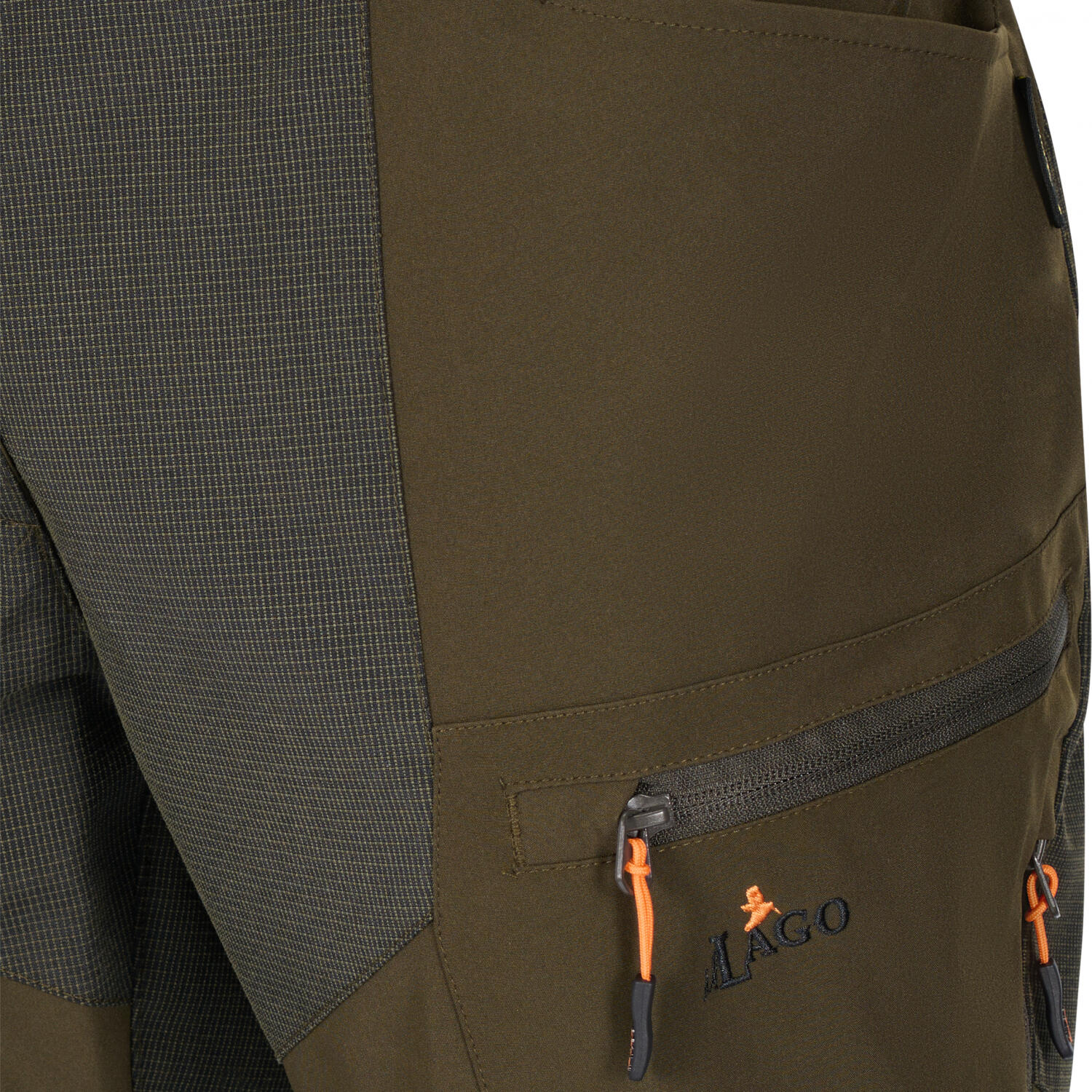 il Lago Prestige Membranhose Striker HF Herren (Oliv/Anthrazit) Größe 2XL 5/5