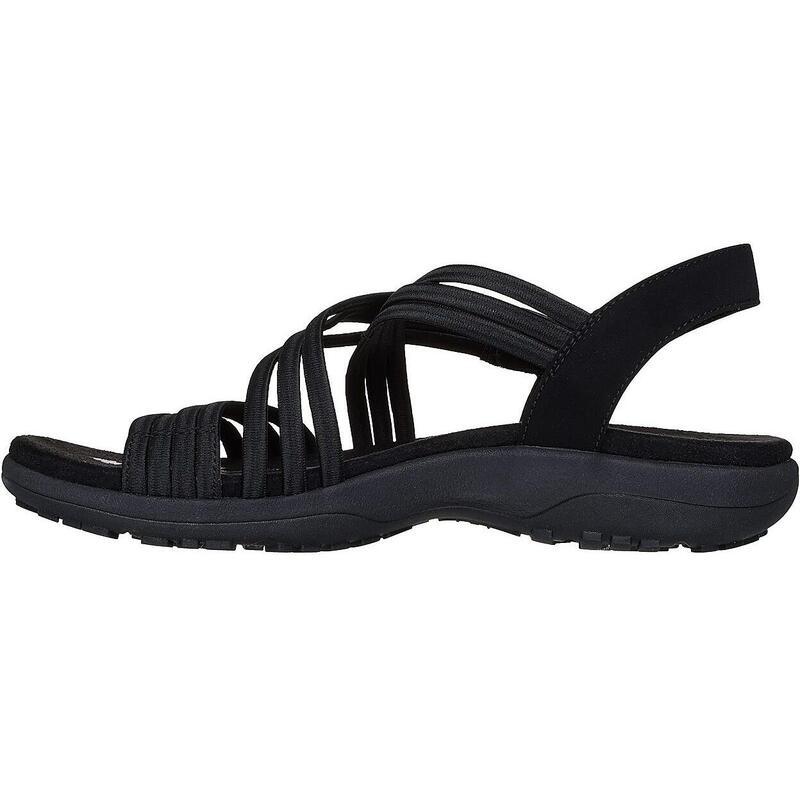 Sandale femei Skechers Reggae Slim - Sunnyside 2.0, Negru