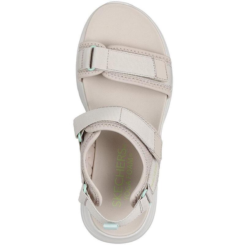 Sandale femei Skechers Vapor Foam - Laidback Moments, Bej