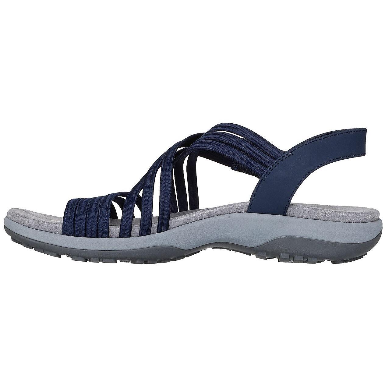Sandalen Skechers Reggae Slim - Sunnyside 2.0, Blauw, Dames 5/5