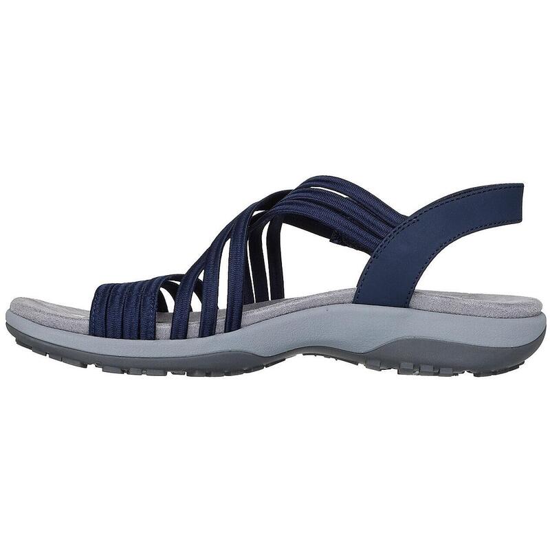 Sandale femei Skechers Reggae Slim - Sunnyside 2.0, Albastru