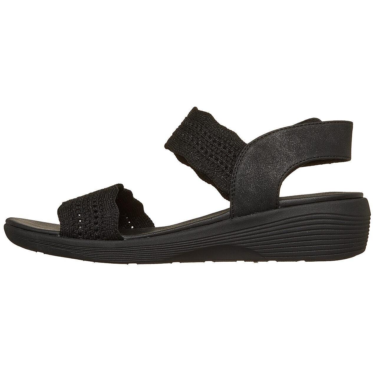 Sandalen Skechers Arya - Favorite Finds, Zwart, Dames 4/4