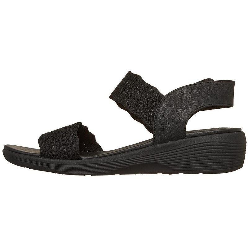 Sandale femei Skechers Arya - Favorite Finds, Negru