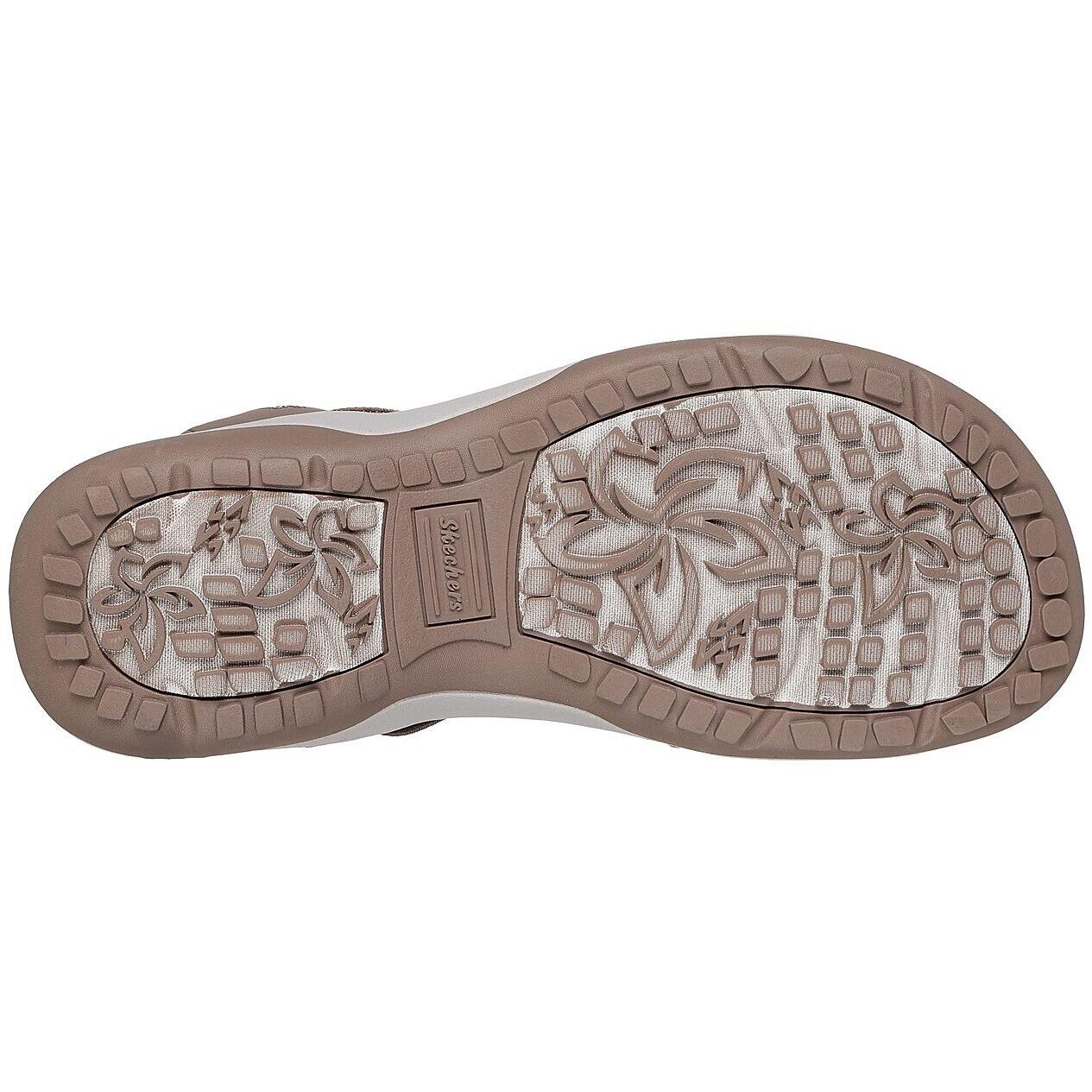Sandalen Skechers Reggae Slim - Summer Sparkle, Bruin, Dames 4/5
