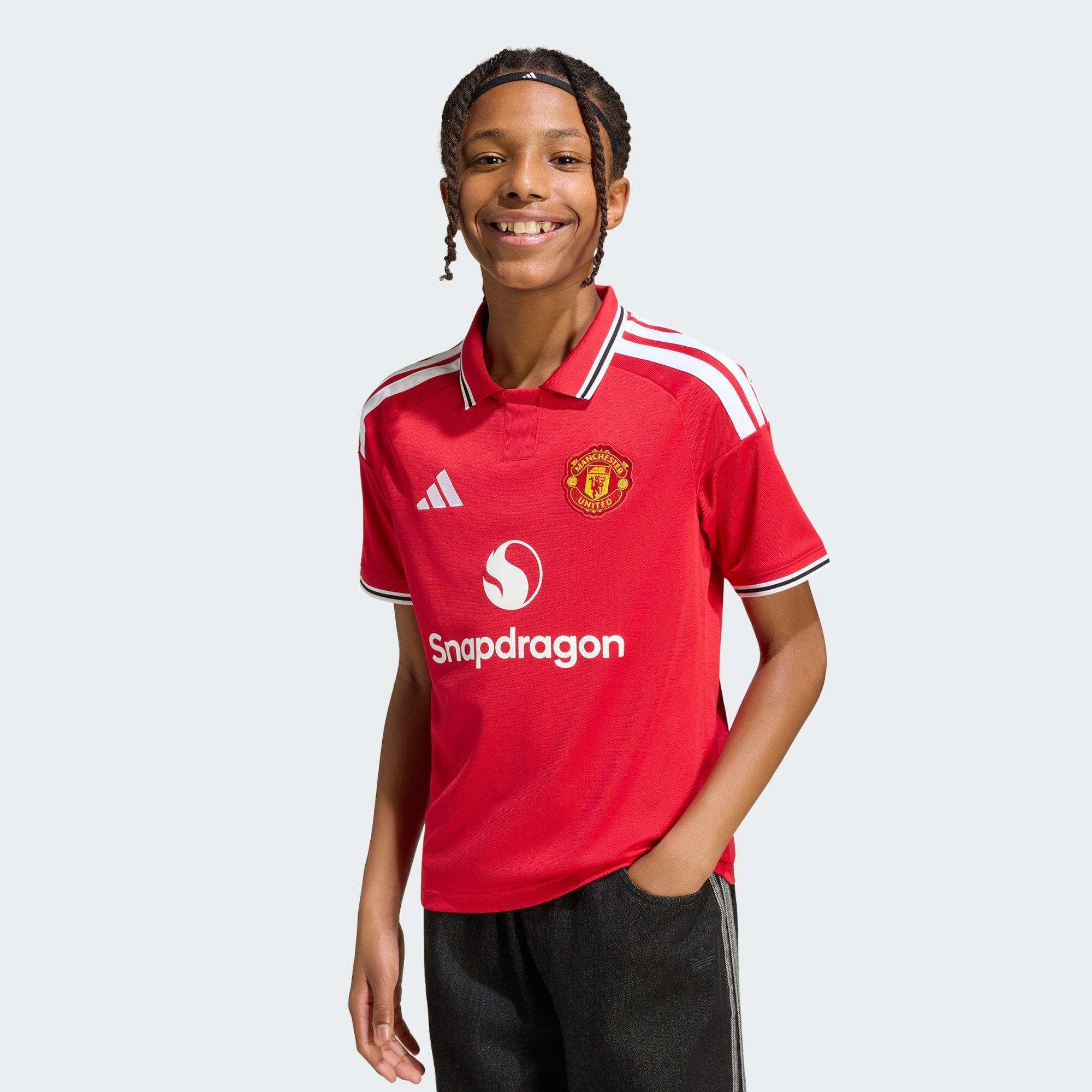 Manchester United 26/27 Home Jersey Kids 3/7