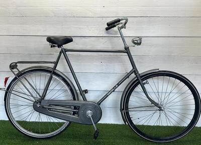 Gazelle stadsfiets 65 cm, grijs, nagekeken en gereviseerd