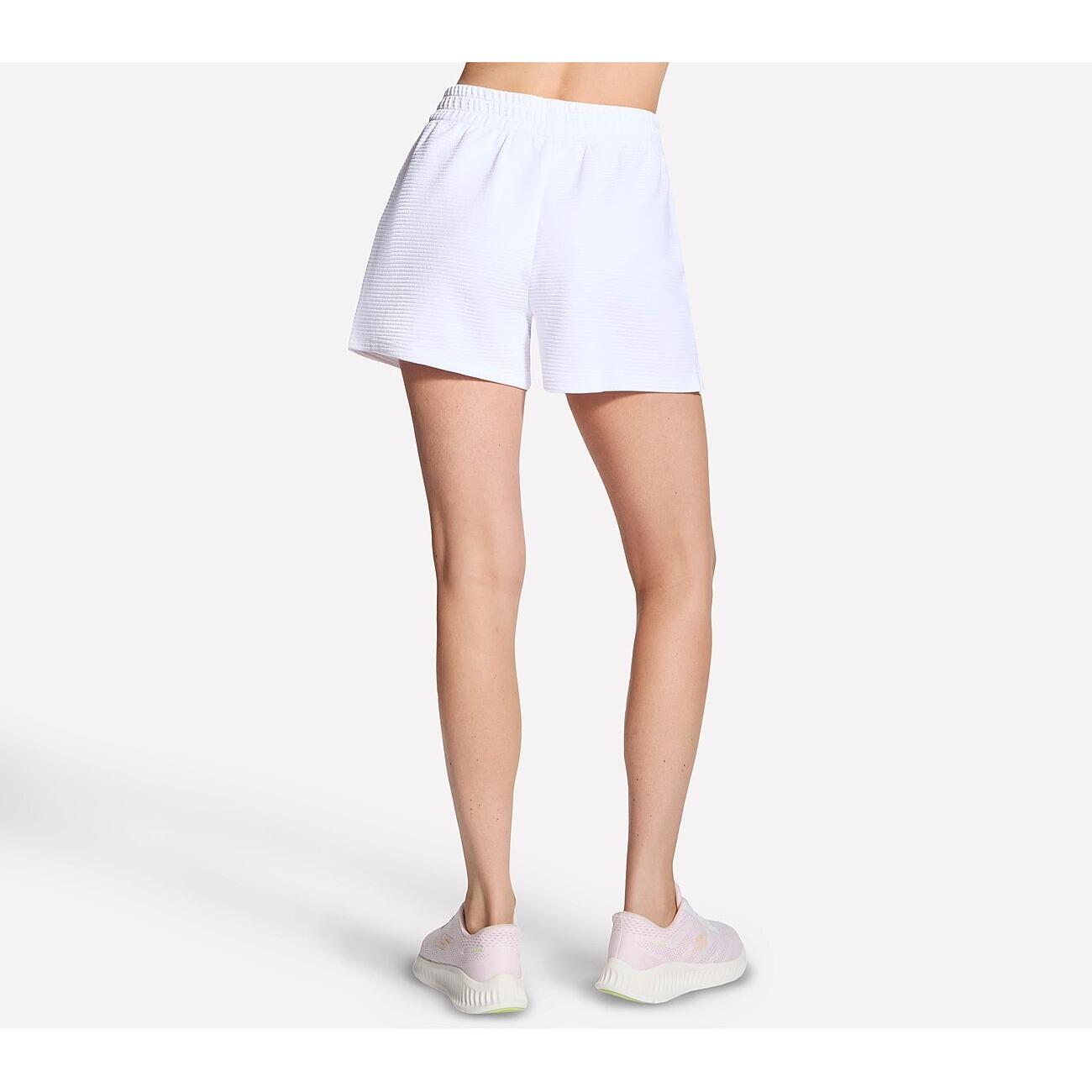 Shorts Skechers GO WALK Everywhere 4 Inch Slip-in Short, Wit, Dames 2/5