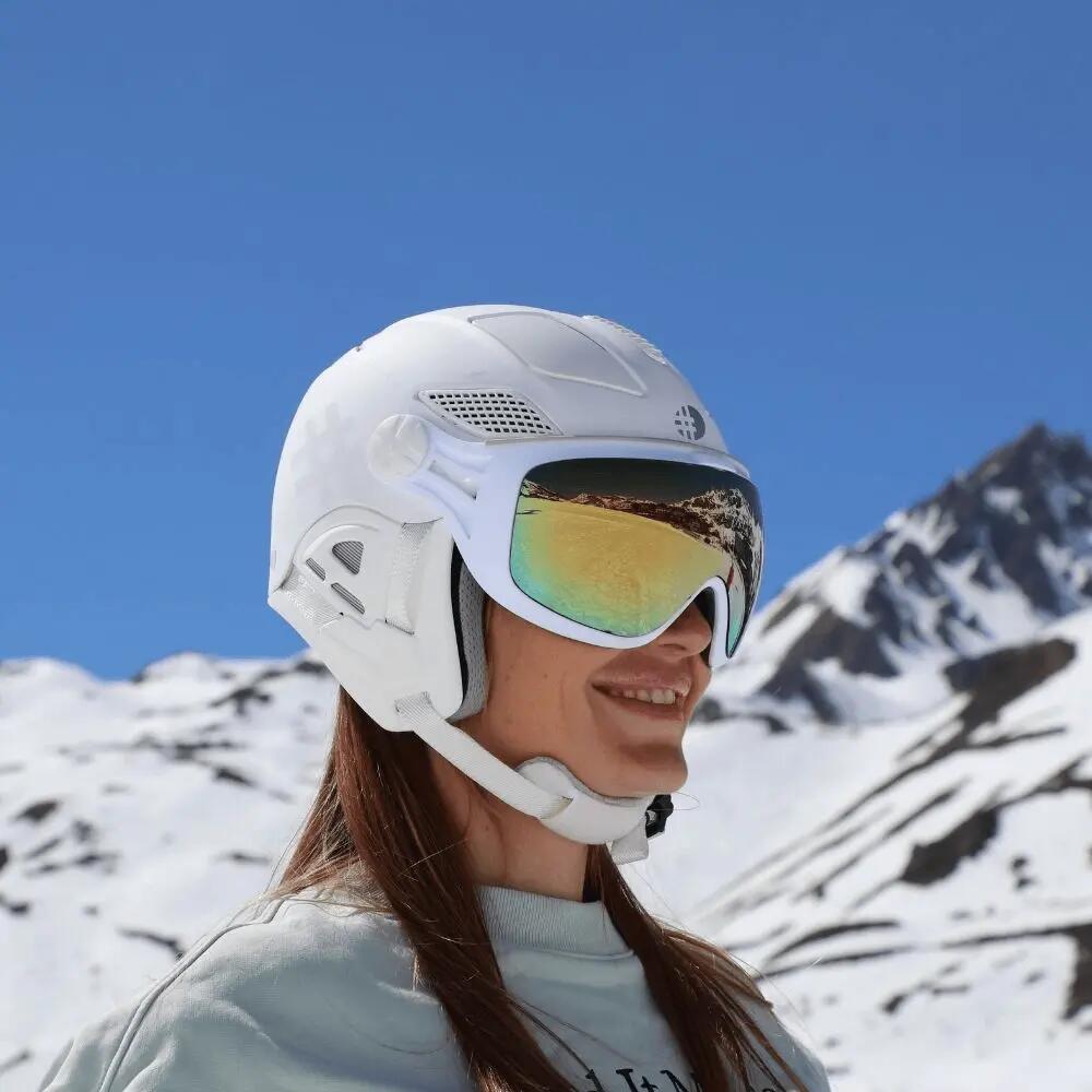 HELM VISIER LOUNA II TEMPO WHITE. 5/5