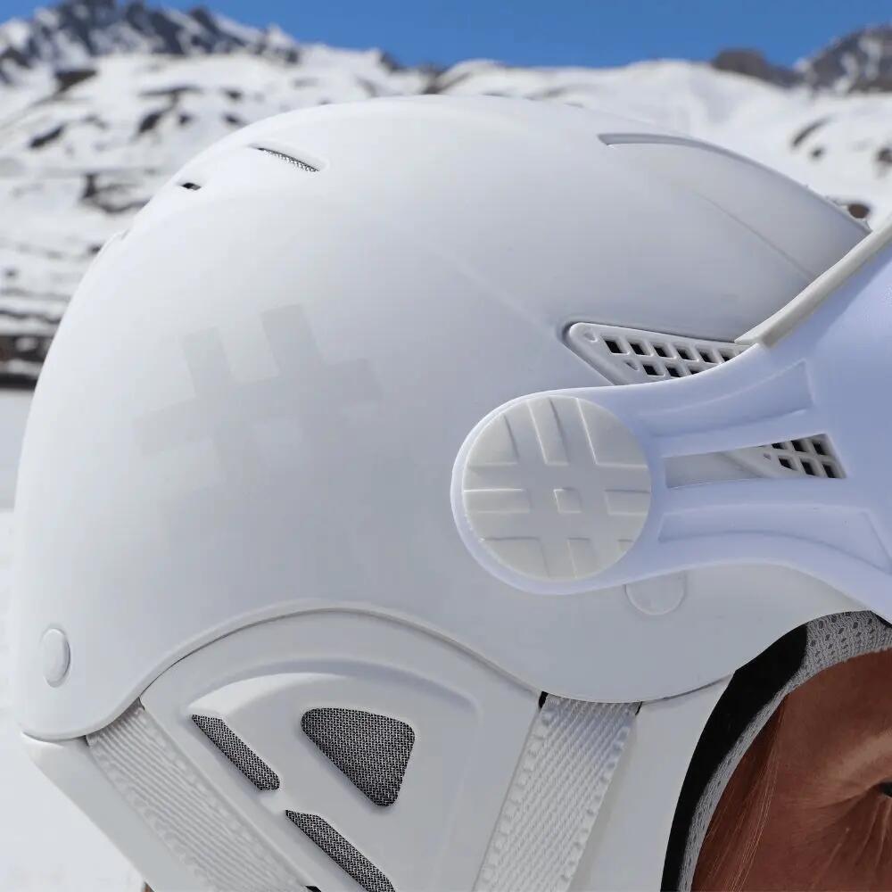 HELM VISIER LOUNA II TEMPO WHITE. 4/5