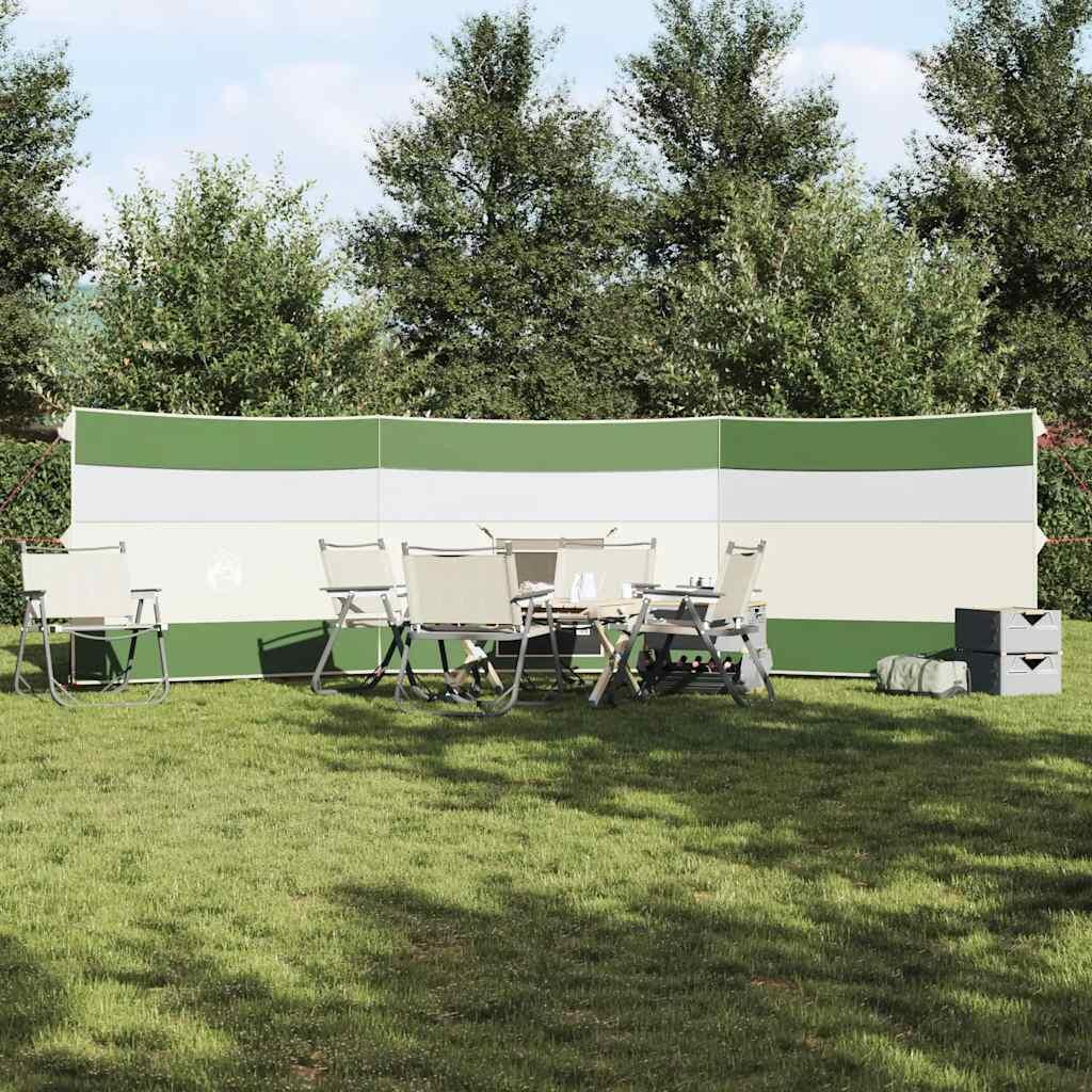 VidaXL Windschutz Camping wasserdicht 508 x 130 cm grün 3/3
