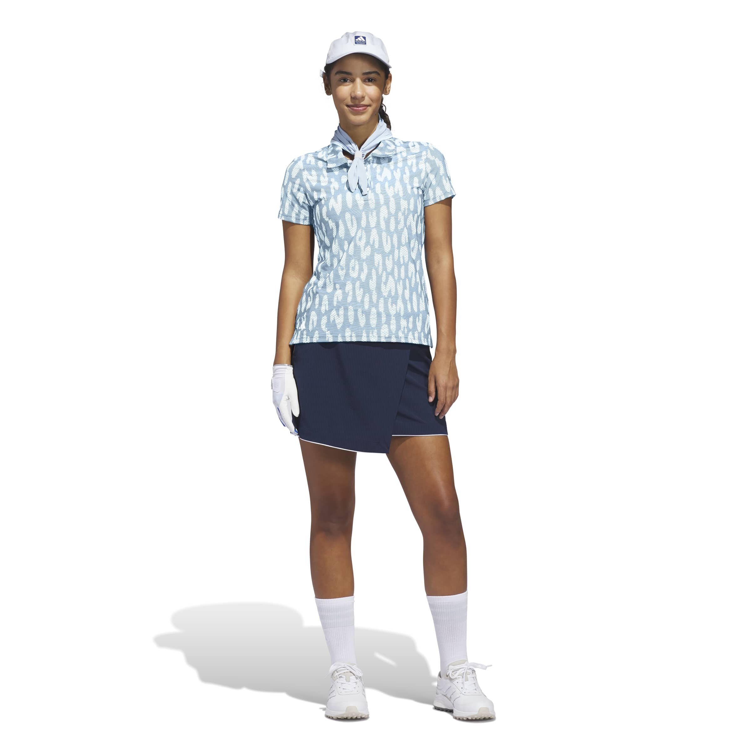 Polo jacquard femme adidas Ultimate365 3/7