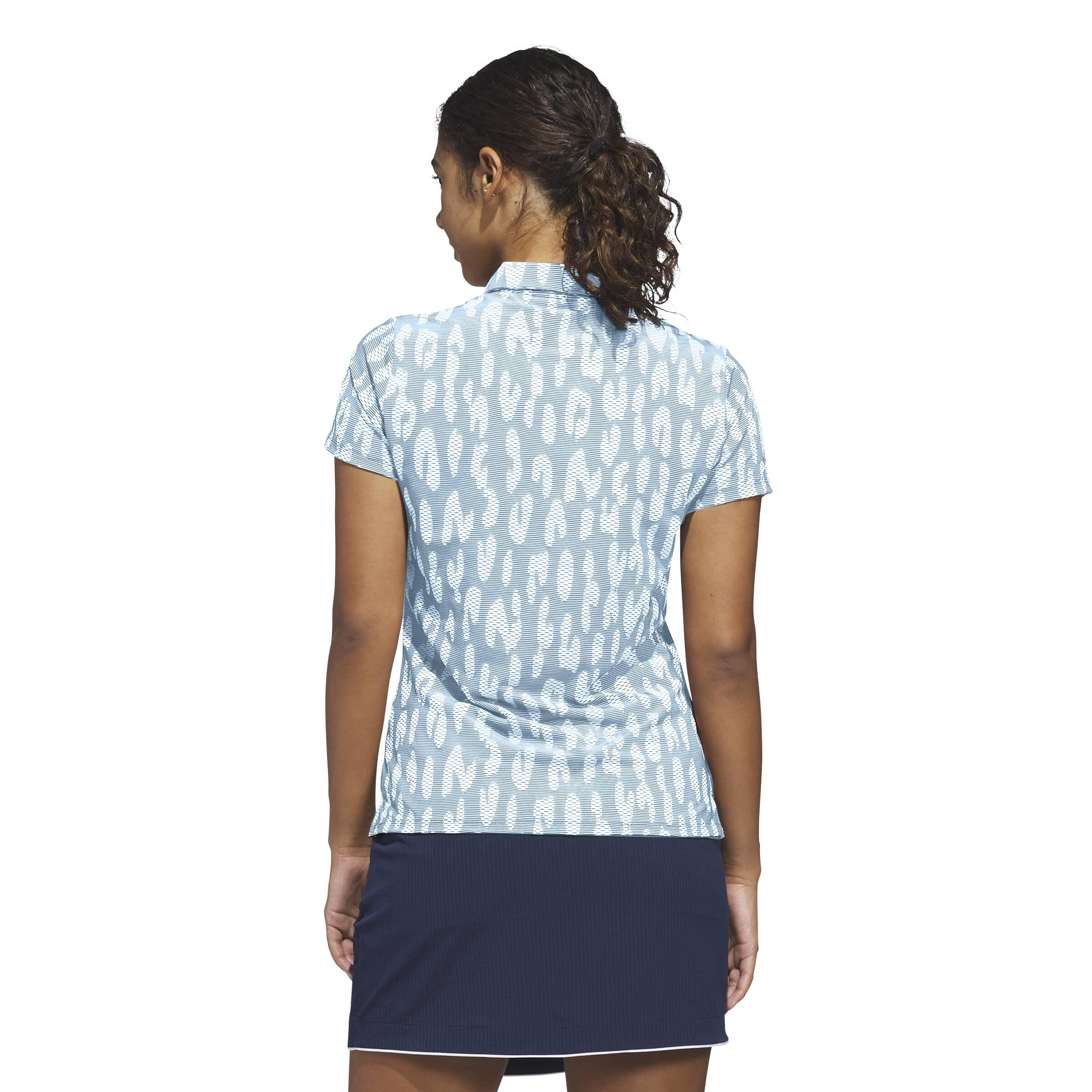 Polo jacquard femme adidas Ultimate365 5/7