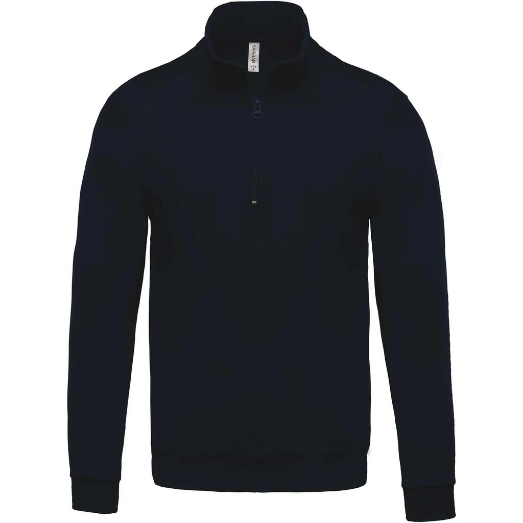 Sweatshirt Kariban Col Zippé