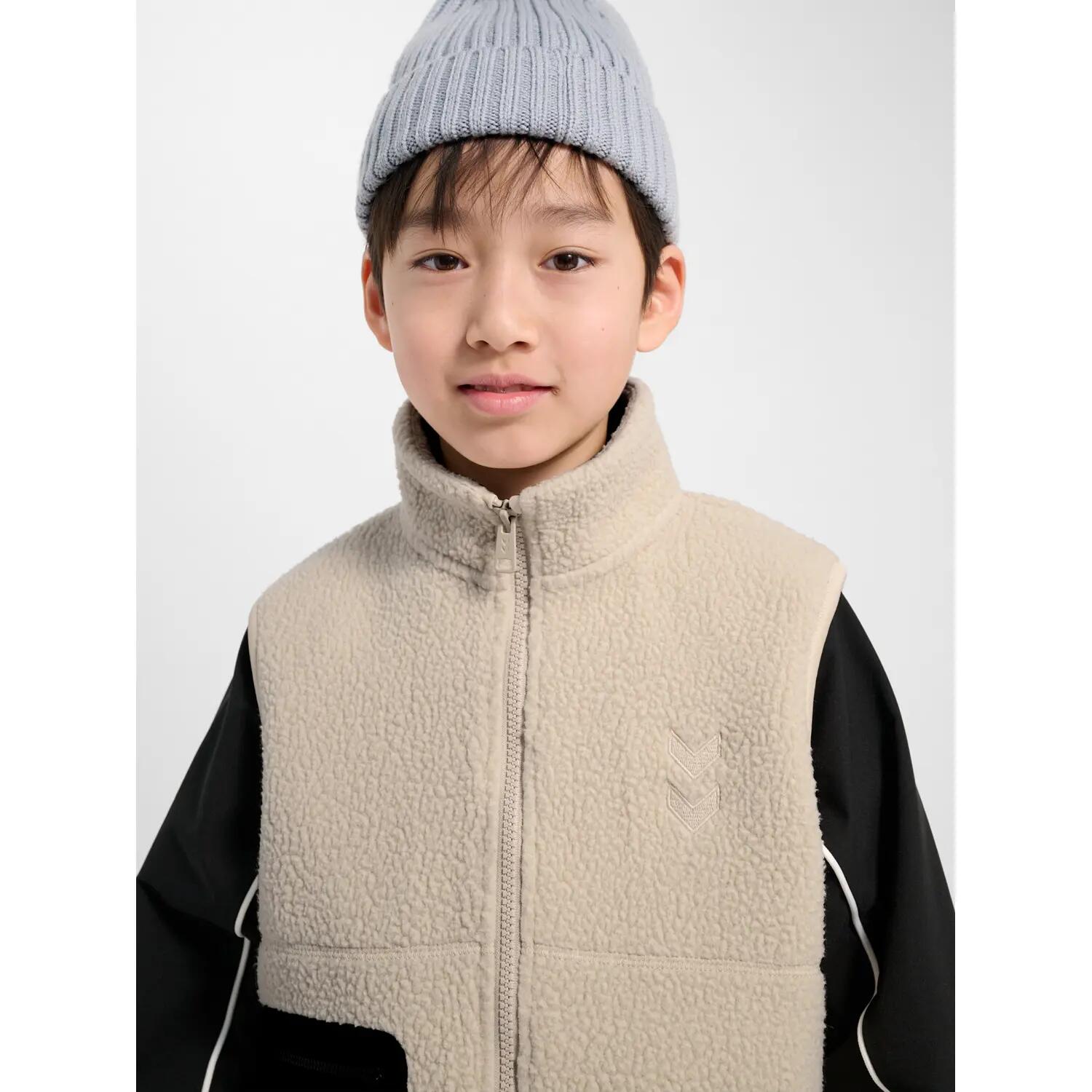 Kinder zonder mouwen rits fleece Hummel Martini 7/7